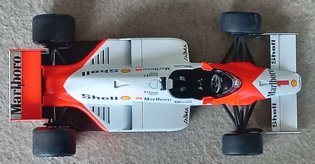 McLaren MP4/2C - 1986 - Prost World Champion - Solido S 1/18