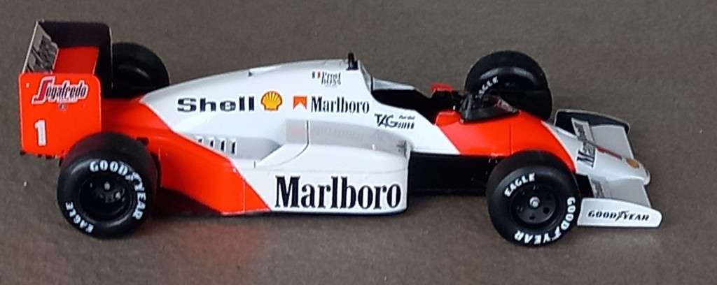 McLaren MP4/2C - 1986 - Prost World Champion - Solido S 1/18
