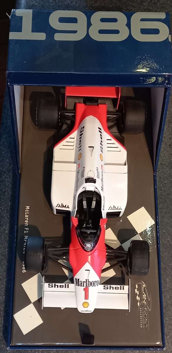 McLaren MP4/2C - 1986 - Prost World Champion - Solido S 1/18