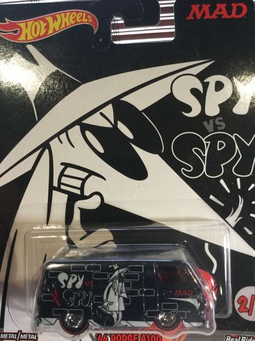 Hotwheels Pop Culture - 2017 Mad Magazine set on real riders