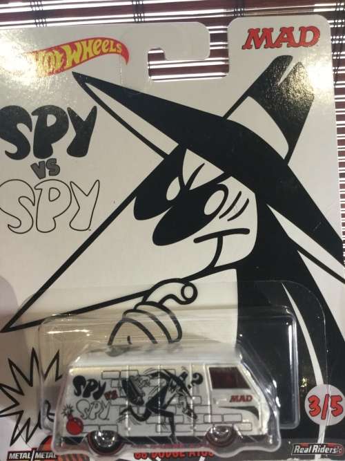 Hotwheels Pop Culture - 2017 Mad Magazine set on real riders