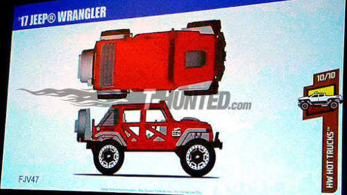 Hotwheels 2018 Jeep Rubicon! Not for sale in SA!