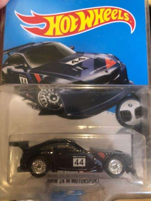 Hotwheels Super Treasure Hunt BMW with Real Riders - Long Card
