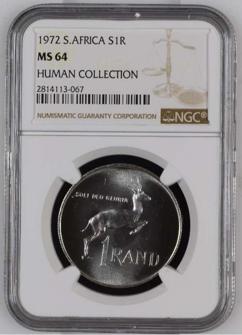 1972 S.AFRICA S1R - MS64