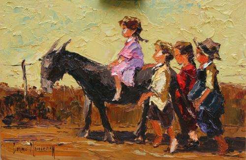 Original Corne Weideman Investment Painting (300mm x 450mm)