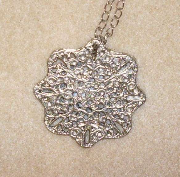 Vintage - Egyptian Pendant and Chain - made in Egypt