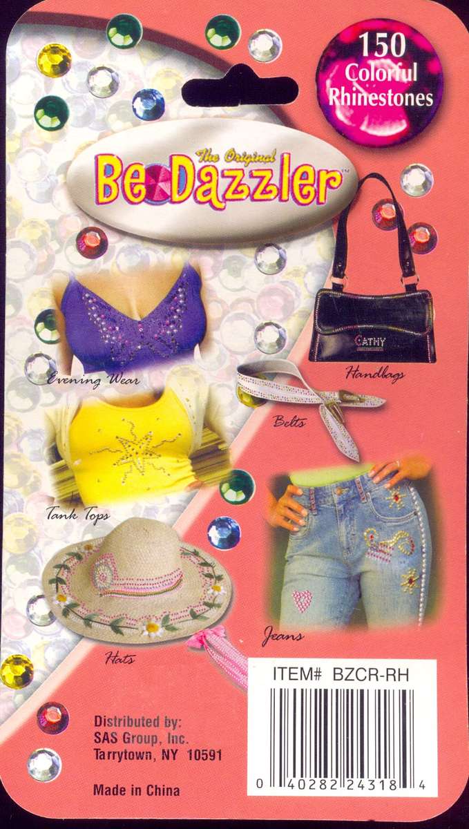 The Original Bedazzler Colorful Rhinestones - 150 per packet