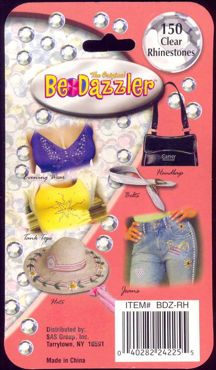 The Original Bedazzler Clear RhineStones - 150 per packet