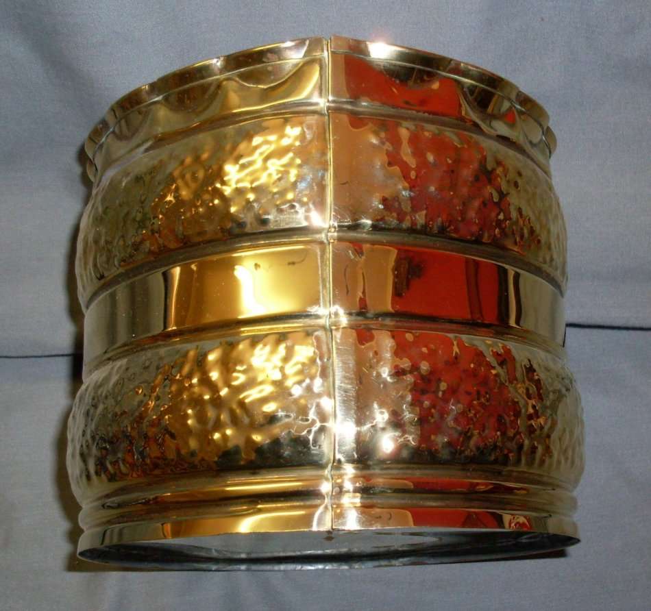 Vintage - Solid Brass - Small Pot Plant Container / Holder