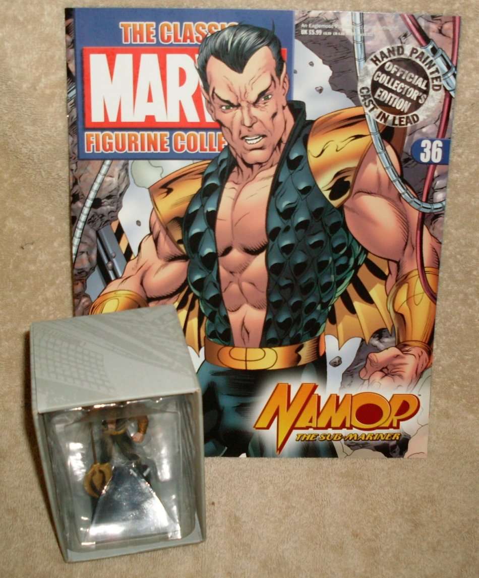 The Classic Marvel Figurine Collection - Issue 36 - NAMOR - The Sub-Marine - 2006 .....