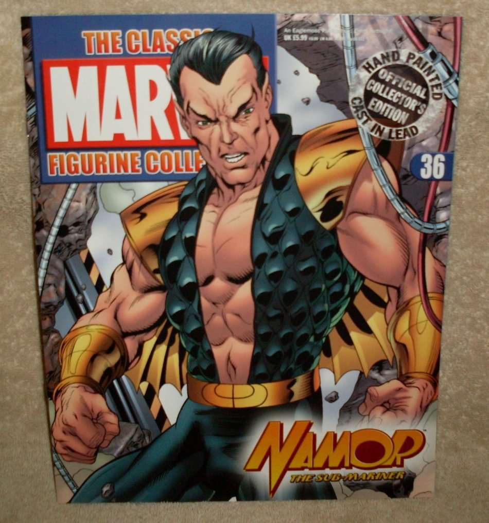 The Classic Marvel Figurine Collection - Issue 36 - NAMOR - The Sub-Marine - 2006 .....