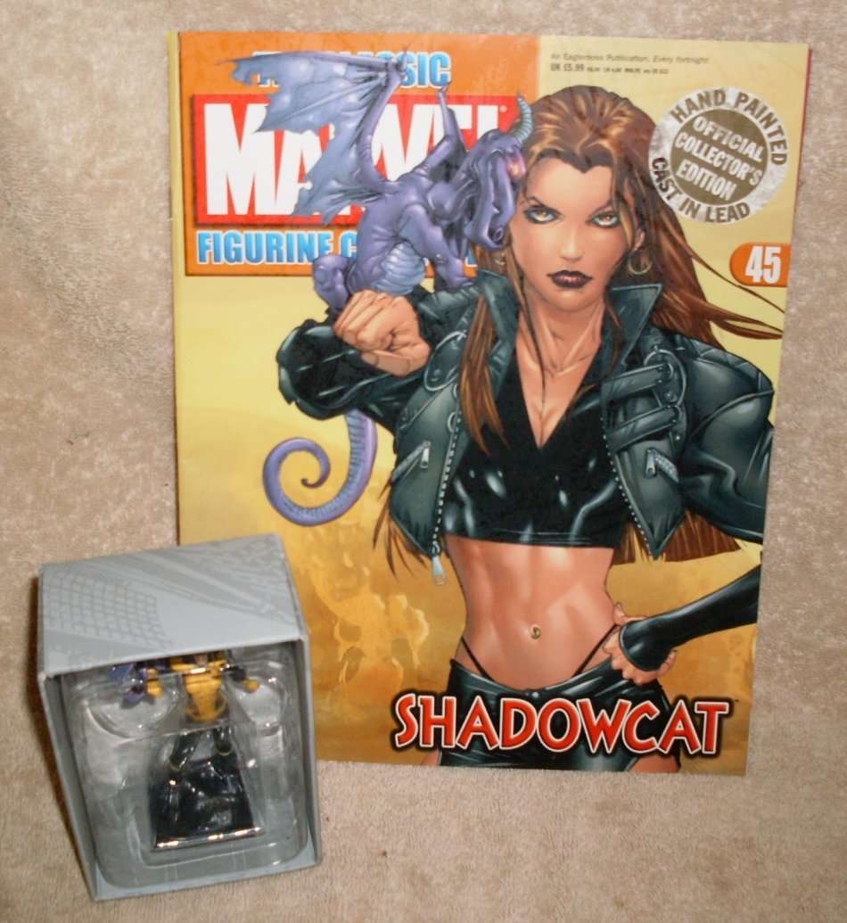 The Classic Marvel Figurine Collection - Issue 45 - SHADOWCAT - 2007 ...............