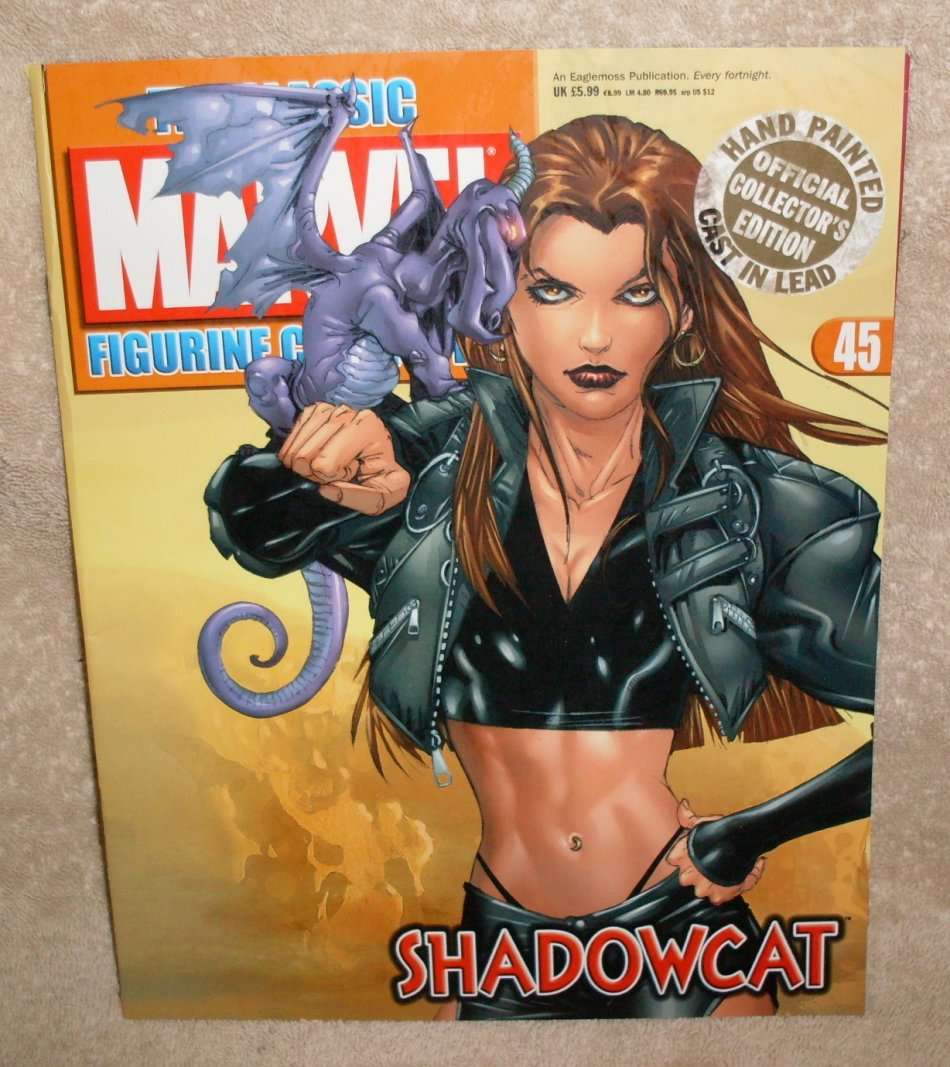 The Classic Marvel Figurine Collection - Issue 45 - SHADOWCAT - 2007 ...............