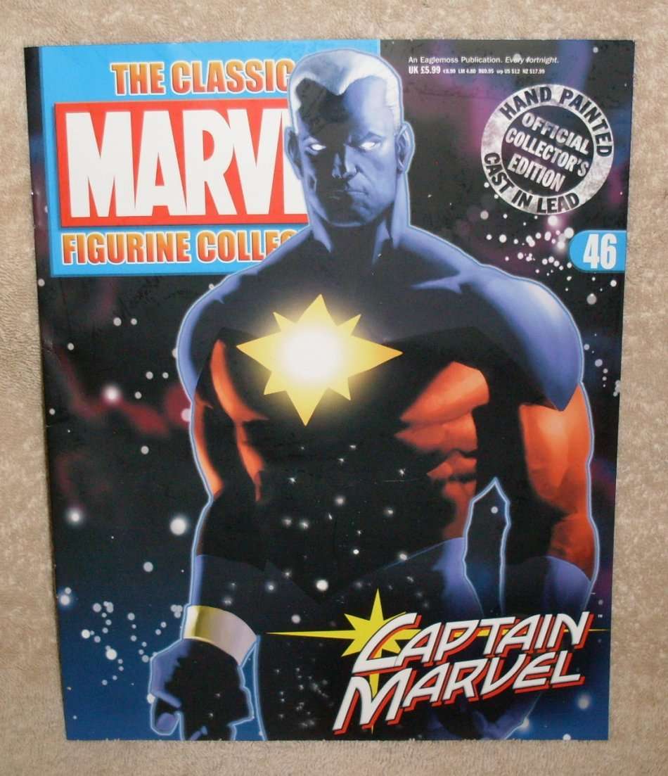 The Classic Marvel Figurine Collection - Issue 46 - CAPTAIN MARVEL - 2007 ................