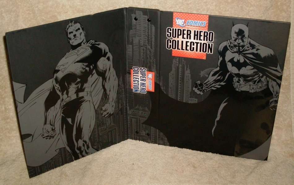 DC Comics - SUPER HERO COLLECTION - BINDER - 2008