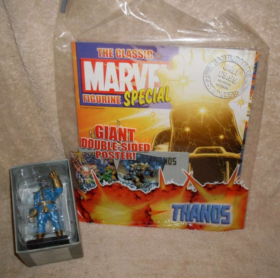 The Classic Marvel Figurine Collection - Collector's Edition - THANOS - MEGA SPECIAL  - 2007 ....