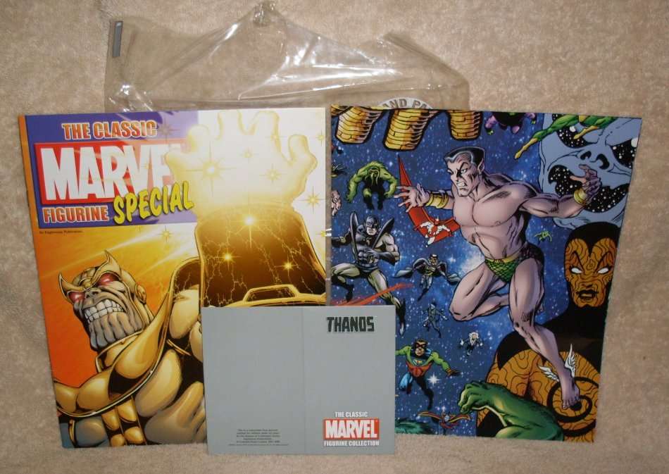 The Classic Marvel Figurine Collection - Collector's Edition - THANOS - MEGA SPECIAL  - 2007 ....