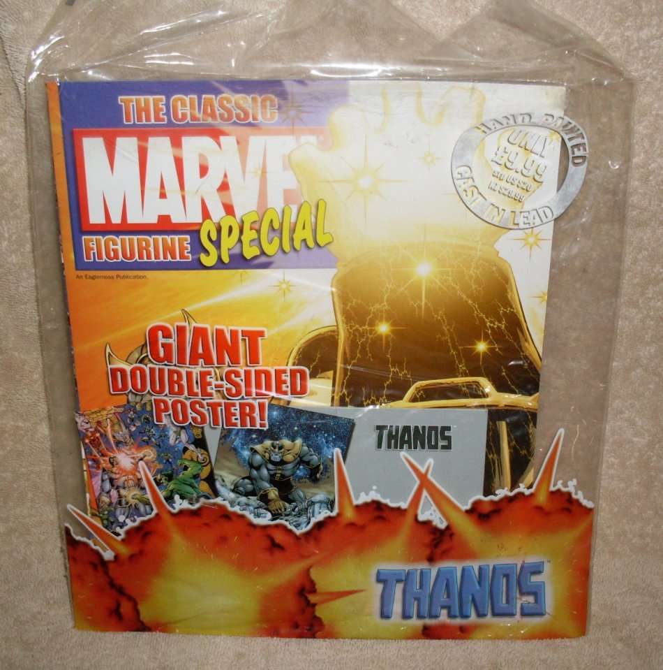 The Classic Marvel Figurine Collection - Collector's Edition - THANOS - MEGA SPECIAL  - 2007 ....