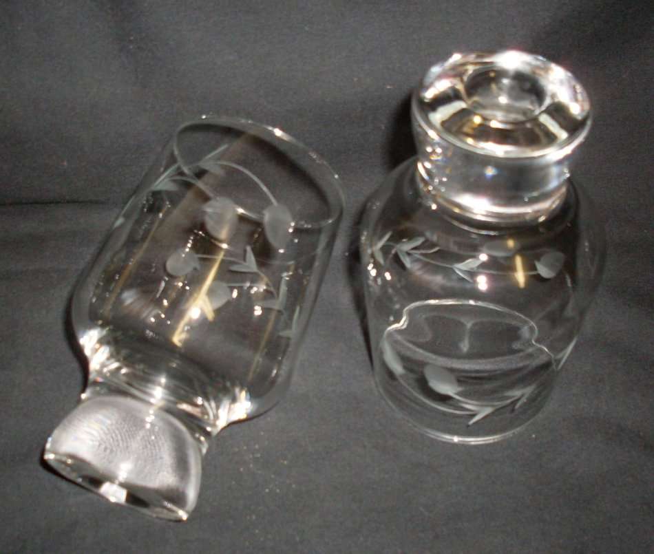 Vintage - 1980 - Set of 6 Ruby Cut Drinking Glasses ..................................