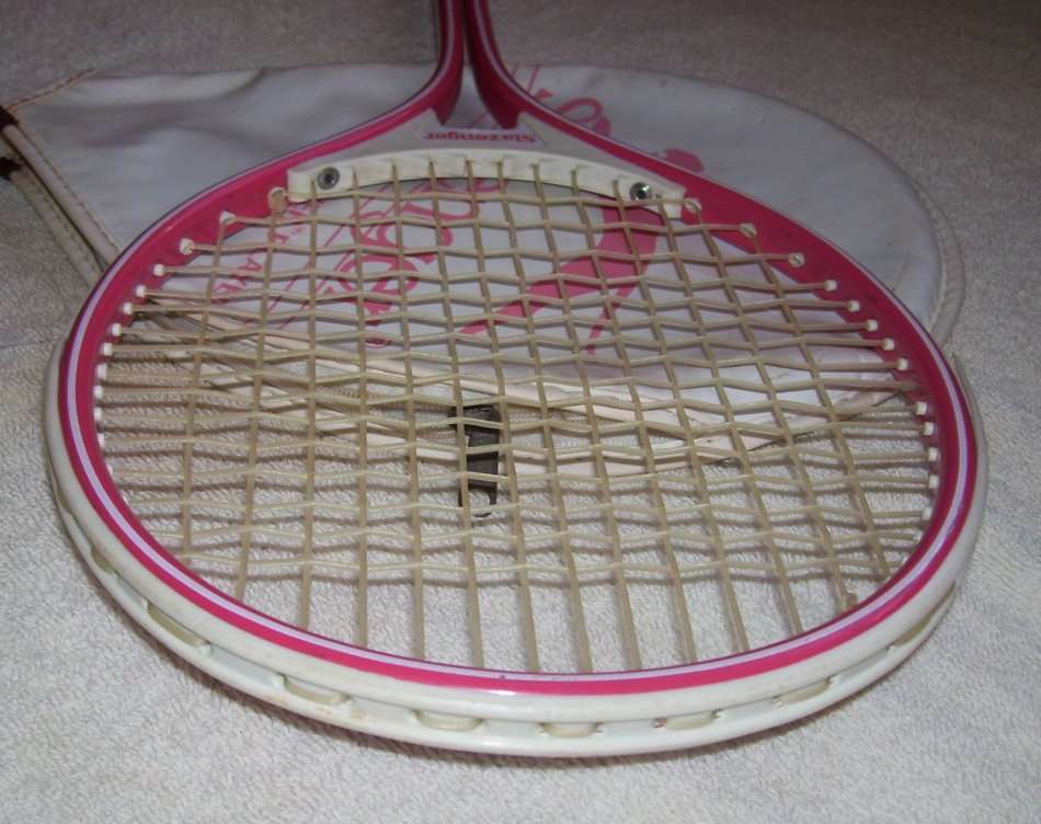 Vintage - Slazenger Panther Player Squash Racquet / Racket - with Cover ..........................