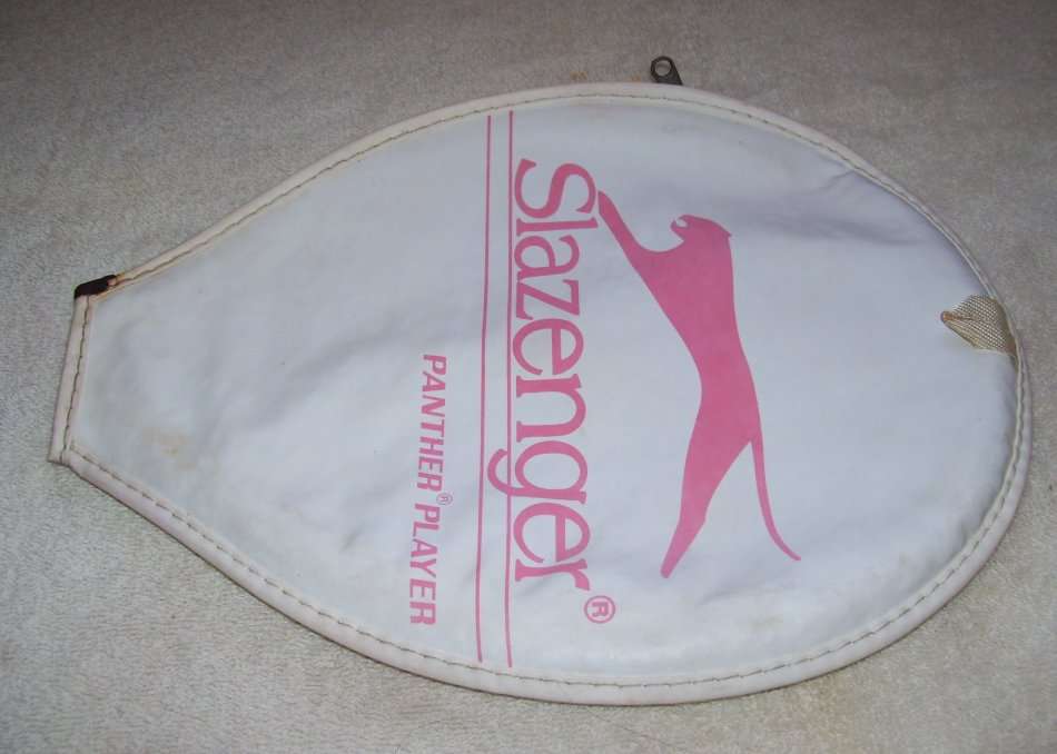 Vintage - Slazenger Panther Player Squash Racquet / Racket - with Cover ..........................