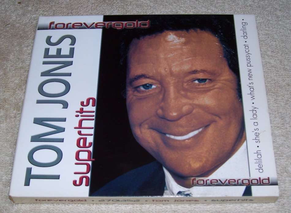 CD - TOM JONES - Forever Gold - Super Hits - 2005