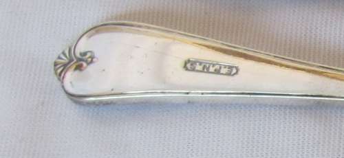 Vintage - EPNS - Set of a Large Fork and Cake Pie Lifter / Server ...................