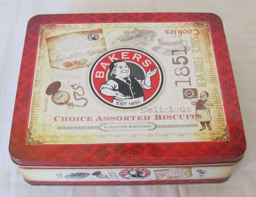 BAKERS CHOICE ASSORTED BISCUITS - LIMITED EDITION - Collectable Tin
