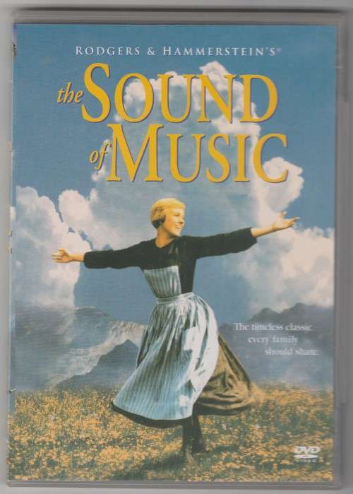 The Sound of Music - Rogers and Hammerstein - DVD - A - As new
