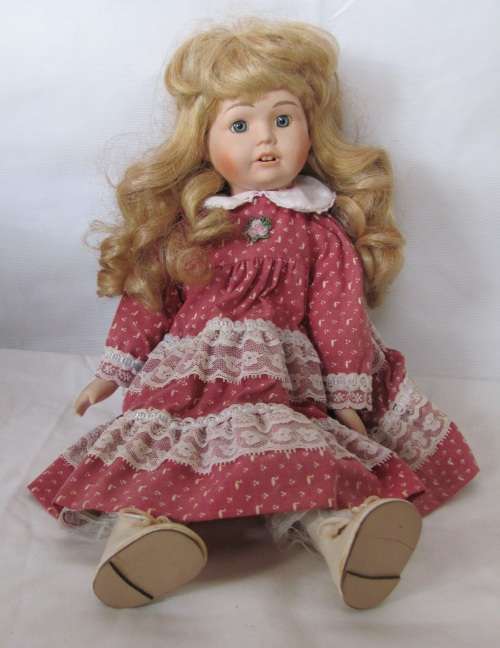 BRINN`s 1991 Porcelain Doll - 38cm