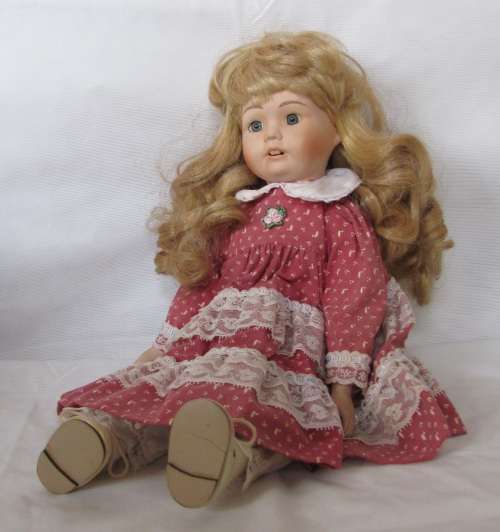 BRINN`s 1991 Porcelain Doll - 38cm