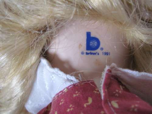 BRINN`s 1991 Porcelain Doll - 38cm