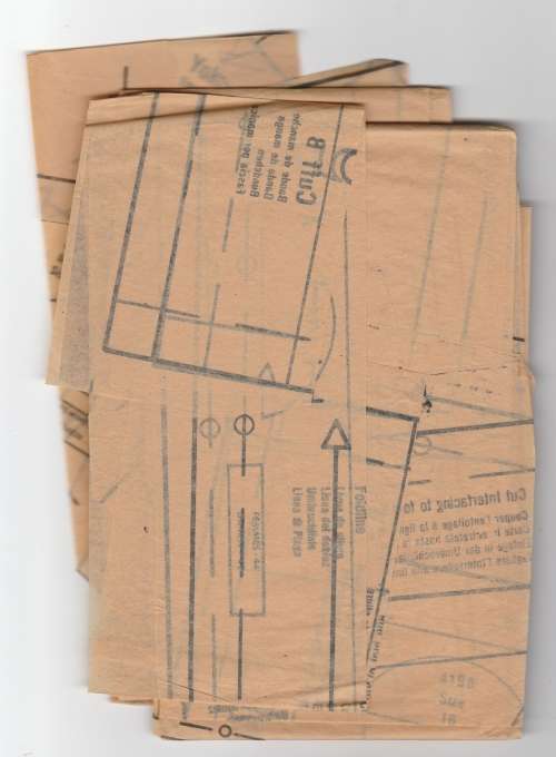 BUTTERICK 4198 - Dress Sewing Pattern - Cut