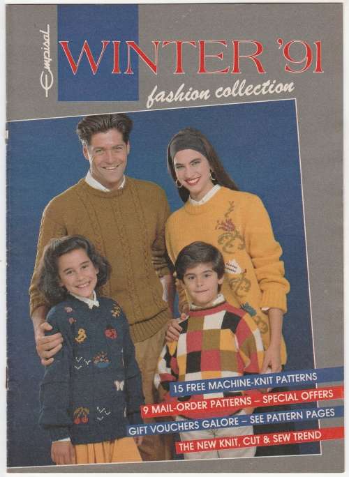 Empisal Winter`91 Fashion Collection - May 1991 - Machine Knitting Patterns