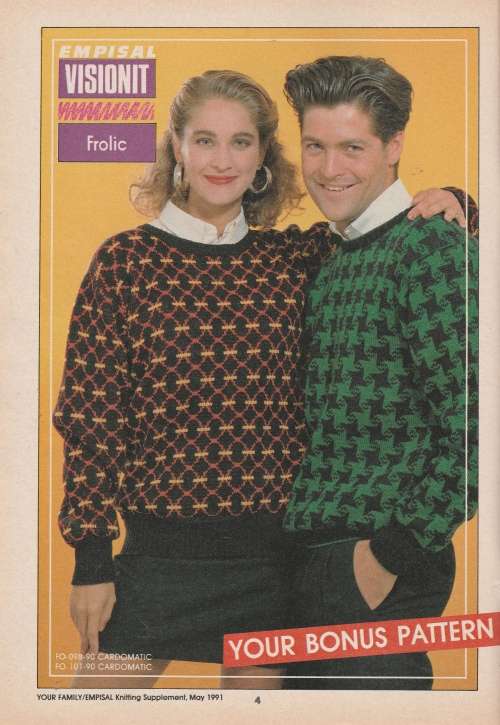 Empisal Winter`91 Fashion Collection - May 1991 - Machine Knitting Patterns