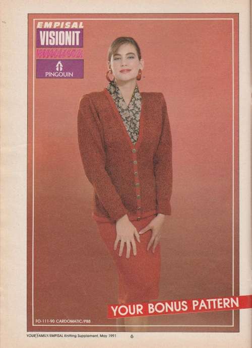Empisal Winter`91 Fashion Collection - May 1991 - Machine Knitting Patterns