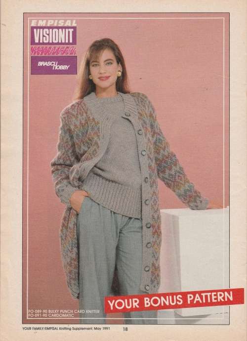 Empisal Winter`91 Fashion Collection - May 1991 - Machine Knitting Patterns