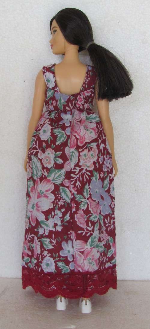 Barbie Curvy Dolls - Fashion Dolls Long Sundress