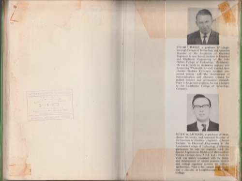 ELECTRICAL CONTROL ENGINEERING Volume 2 - 1967