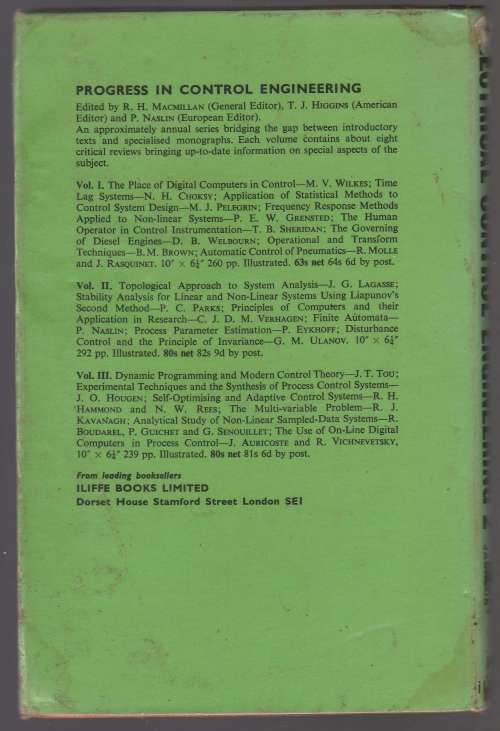 ELECTRICAL CONTROL ENGINEERING Volume 2 - 1967
