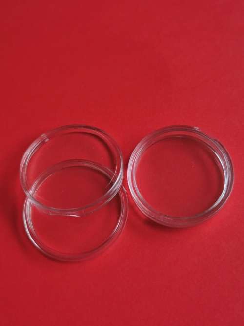26mm Coin Capsules, Fit R5 and 1/2C.