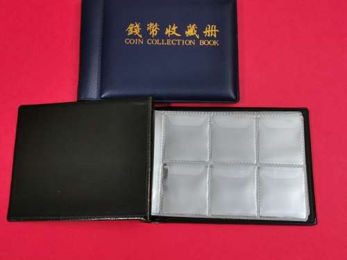 60 (35mm x 35mm) Coin Album, Fit 1 Penny.