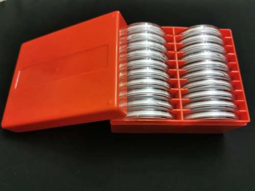 46mm coin capsules, Box 20 pcs.(Inner:46,3934292419)