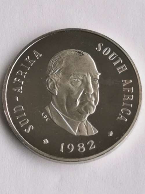 South Africa 1982 20c, PROOF