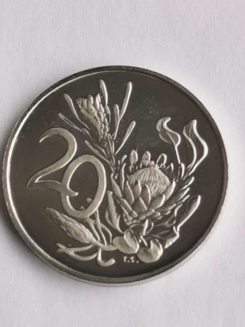 South Africa 1982 20c, PROOF