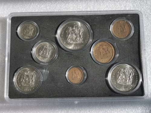 South Africa 1978,UNC Set,R1 To 1/2c.