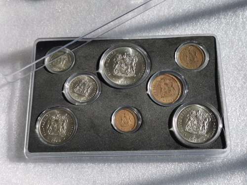 South Africa 1978,UNC Set,R1 To 1/2c.