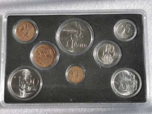 South Africa 1979,Unc Set,R1 To 1/2c.Mint Pack Removed.In coin capsules.