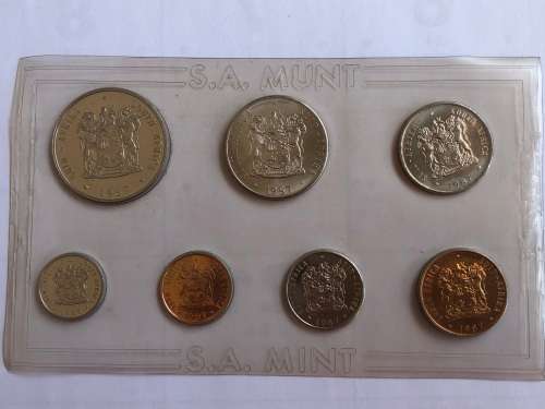 1987 South Africa MINT UNC SET. Mintage:7642.