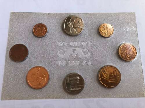 1990 South Africa Mint Unc Set. Mintage:12230.